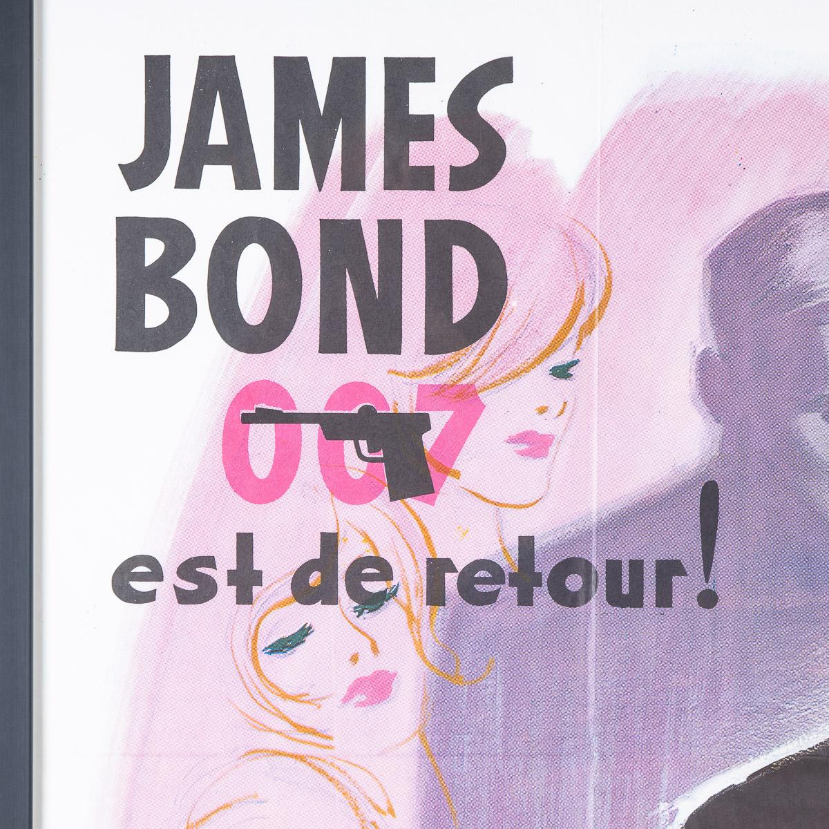 20ième siècle Affiche originale de sortie française de James Bond 007 « From Russia With Love » (De Russie avec amour), .1964 en vente