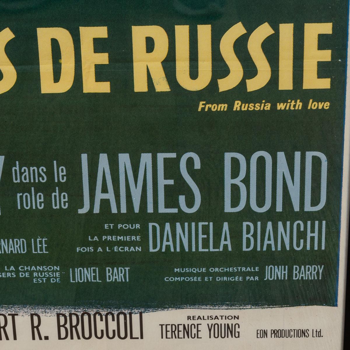 Cartel original francés de James Bond 007 
