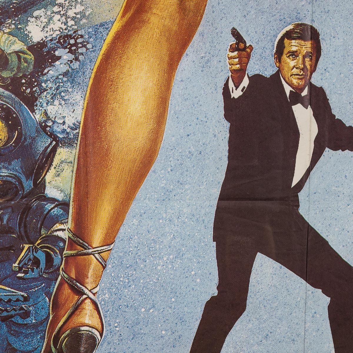 Original Französische Veröffentlichung James Bond „For Your Eyes Only“-Poster, ca. 1983 im Angebot 6