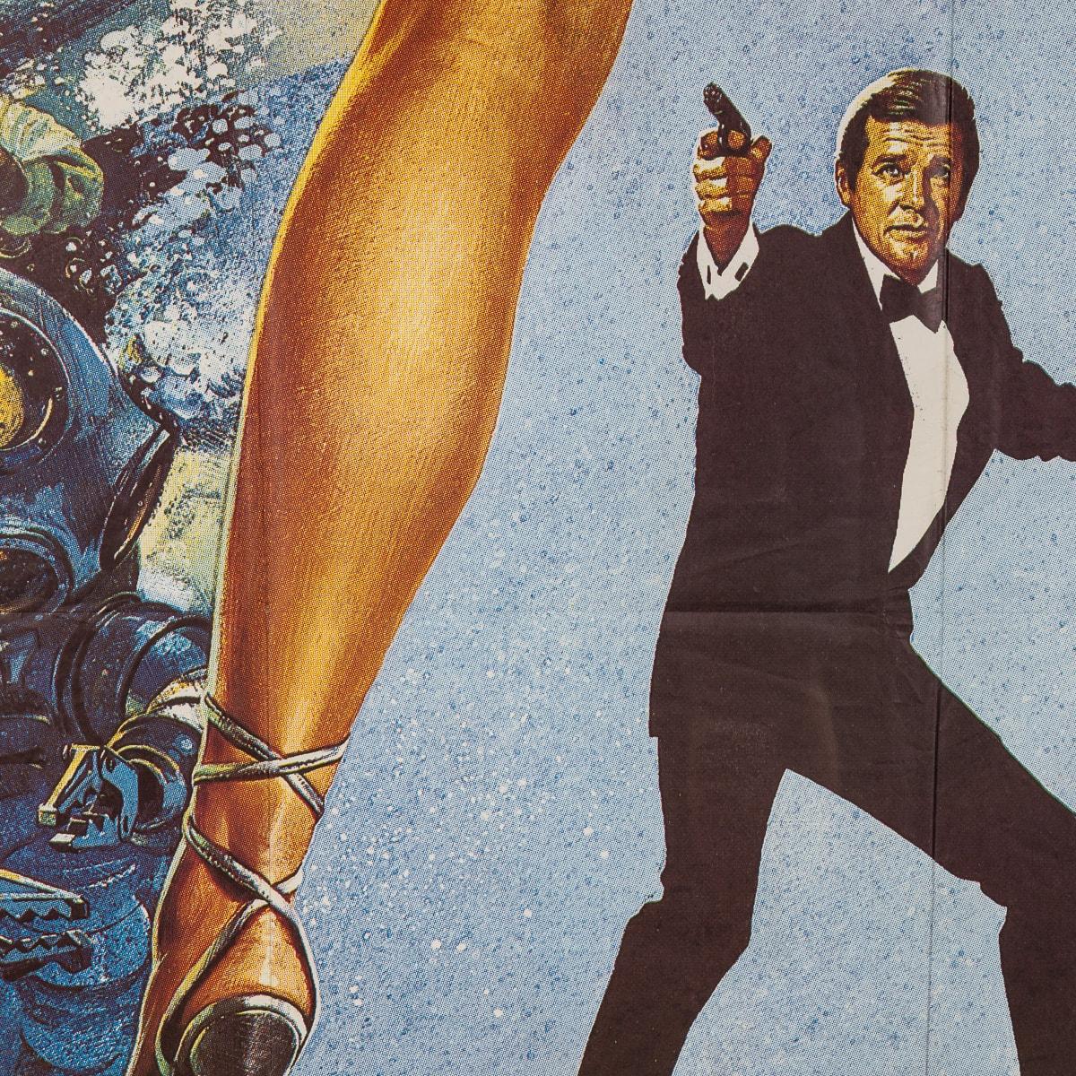 Original French Release James Bond 'For Your Eyes Only' Poster, c.1983 5