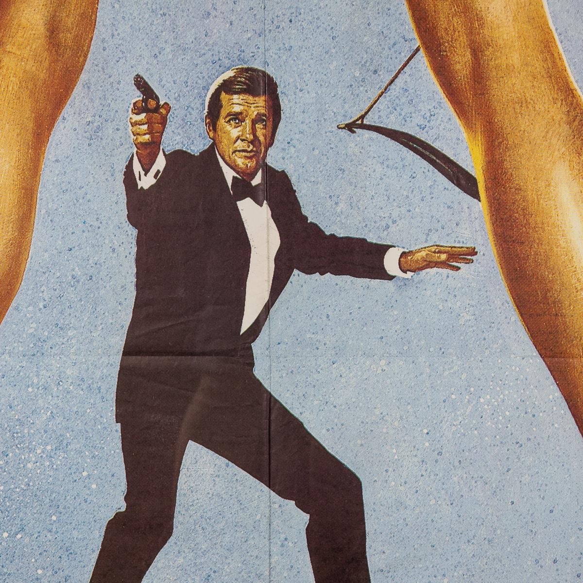 Original Französische Veröffentlichung James Bond „For Your Eyes Only“-Poster, ca. 1983 im Angebot 7