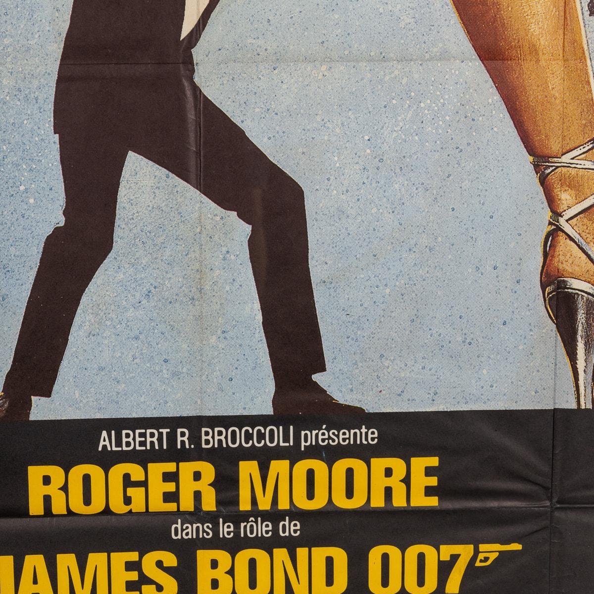 Original French Release James Bond 'For Your Eyes Only' Poster, c.1983 8