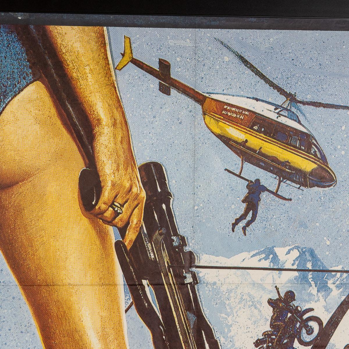 Original Französische Veröffentlichung James Bond „For Your Eyes Only“-Poster, ca. 1983 (Farbe) im Angebot
