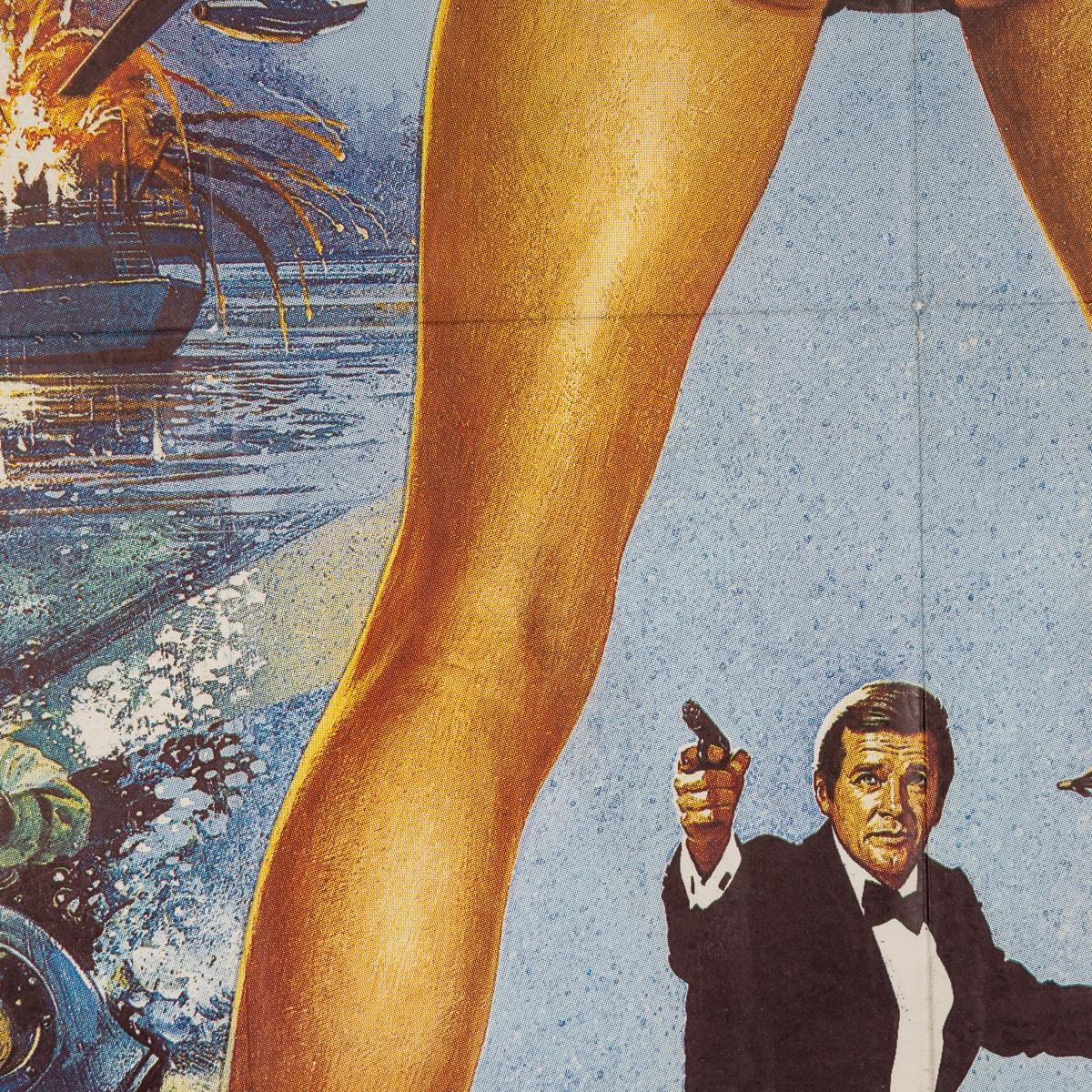 Original Französische Veröffentlichung James Bond „For Your Eyes Only“-Poster, ca. 1983 im Angebot 3