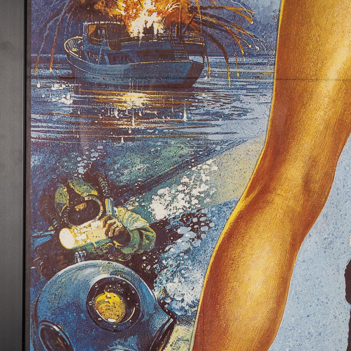Original Französische Veröffentlichung James Bond „For Your Eyes Only“-Poster, ca. 1983 im Angebot 4