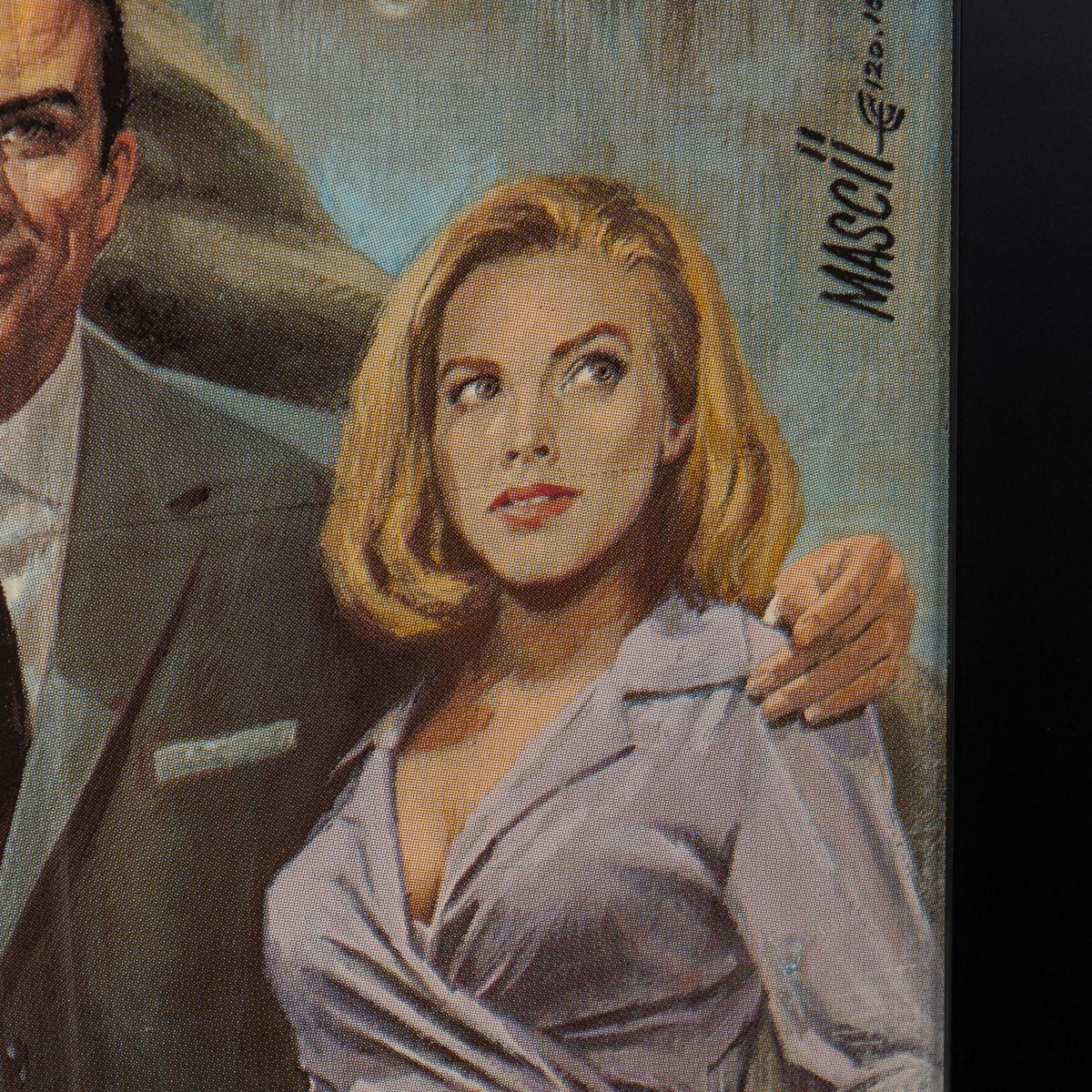 Cartel original francés de James Bond Goldfinger c.1964 4