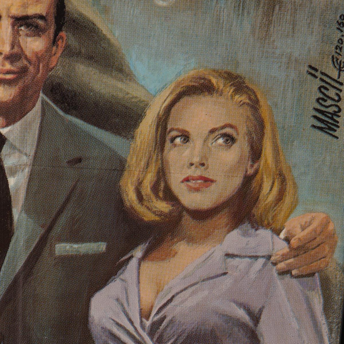 Original French Release James Bond Goldfinger Poster c.1964 For Sale 6