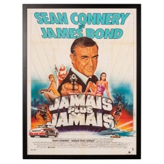 Original French Release James Bond 'Never Say Never Again' Poster, c.1983