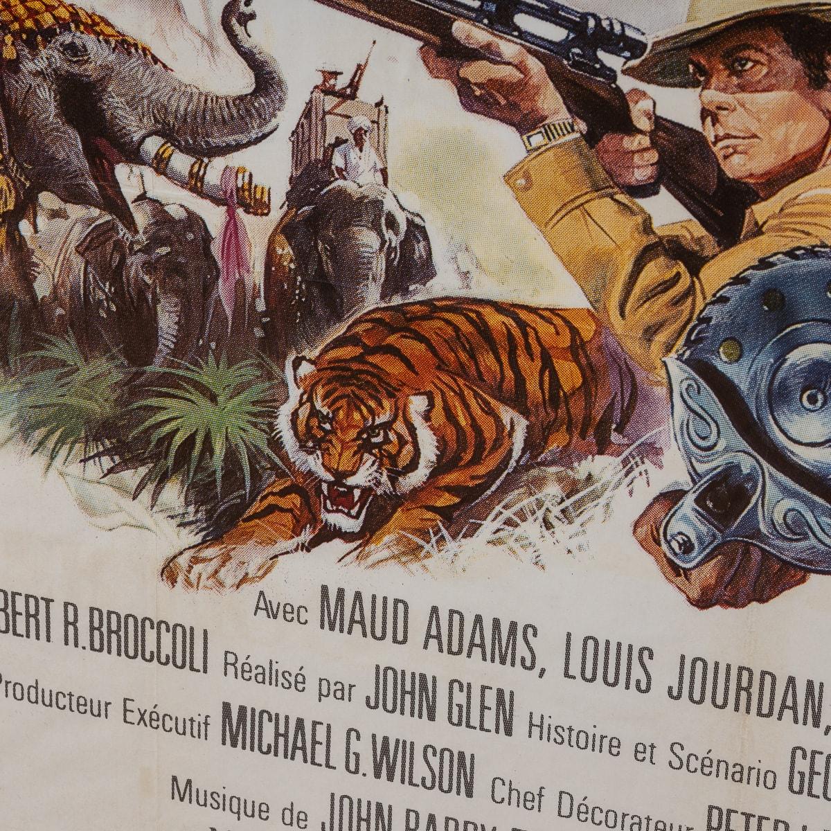 Original French Release James Bond 'Octopussy' c.1983 For Sale 7