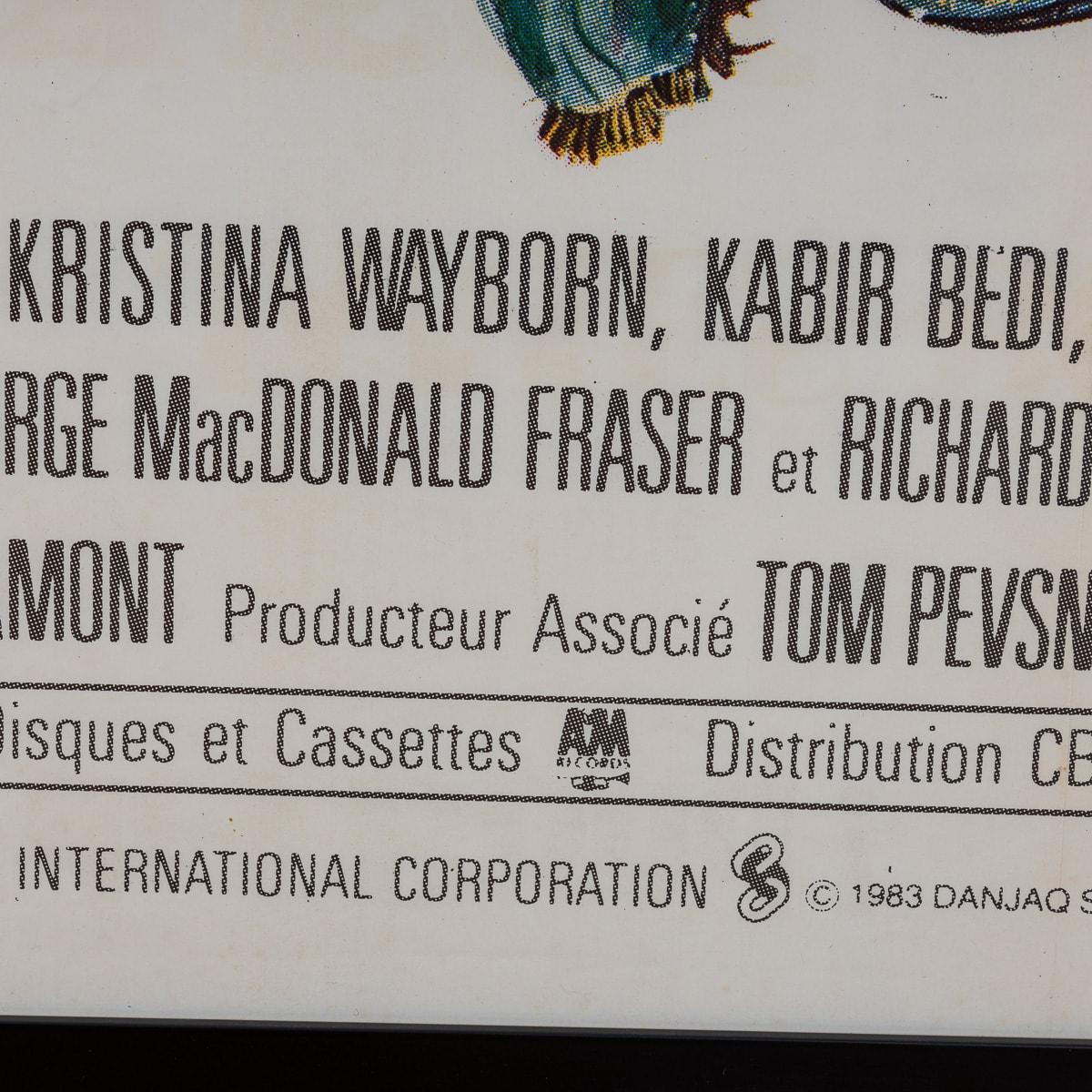 Original French Release James Bond 'Octopussy' c.1983 For Sale 11