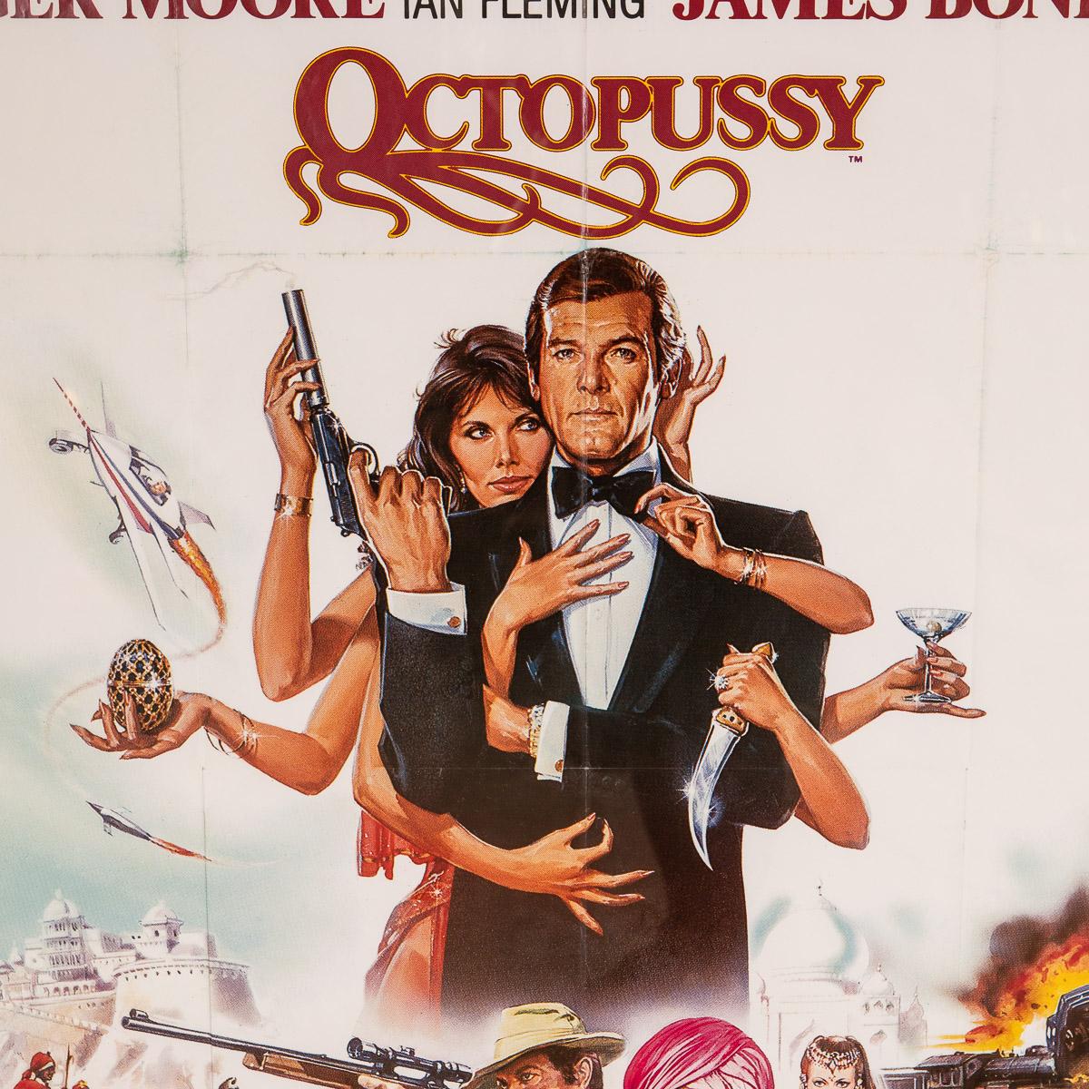 20th Century Original French Release James Bond 'Octopussy' Poster, 1983