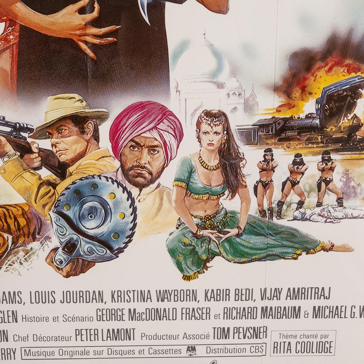 Affiche de sortie française originale de James Bond « Octopussy », vers 1983 en vente 4