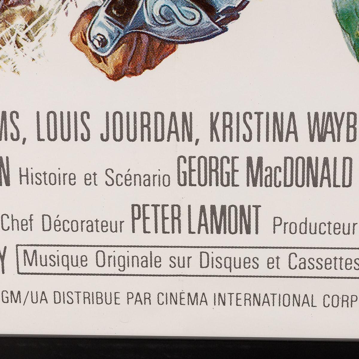 Affiche de sortie française originale de James Bond « Octopussy », vers 1983 en vente 8