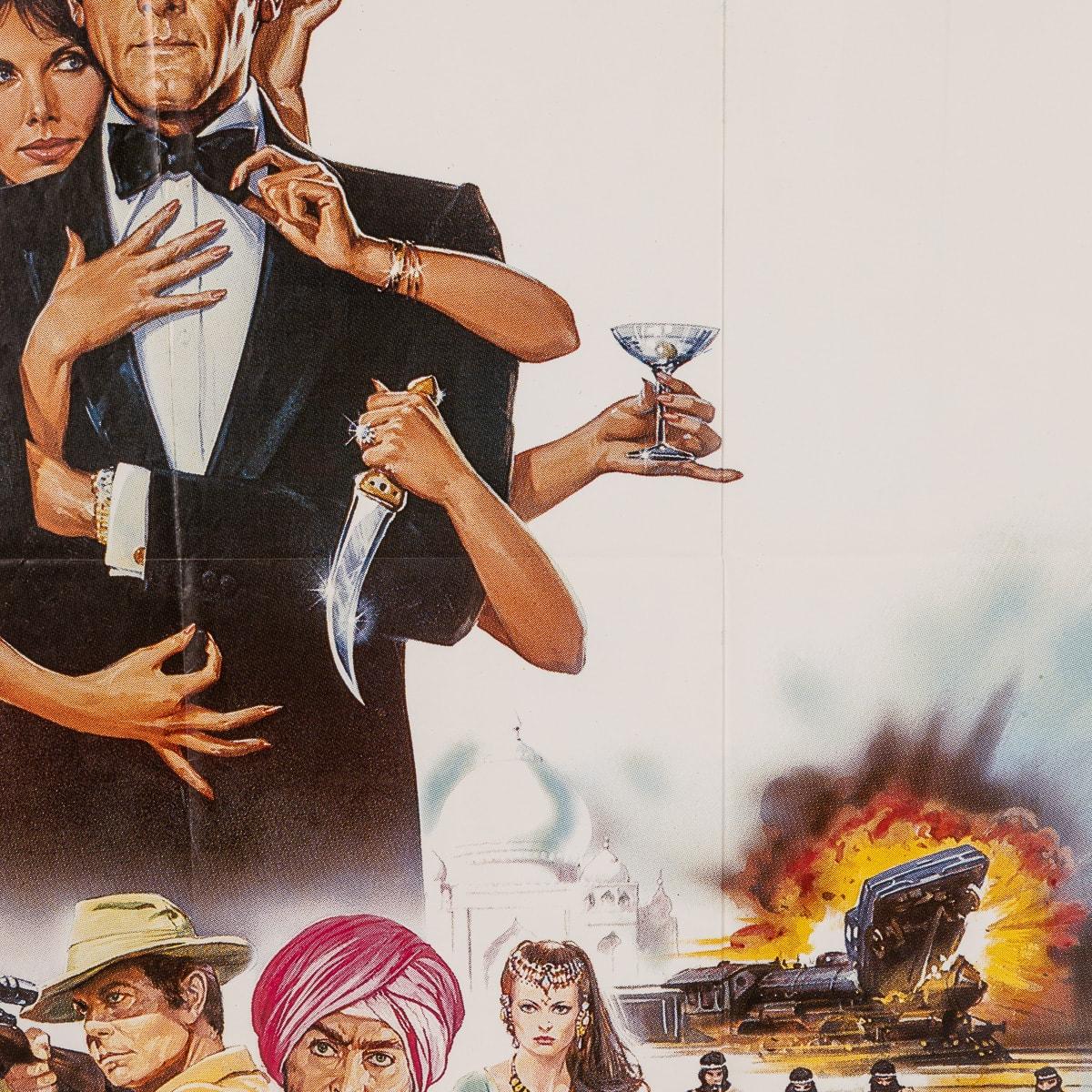 Französisches Originalplakat „Octopussy“ von James Bond, um 1983 im Angebot 3
