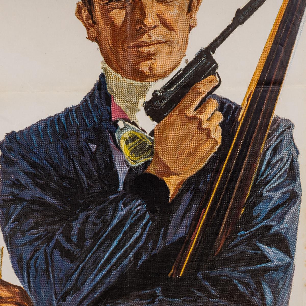 Original Französische Veröffentlichung James Bond On Her Majesty's Secret Service Poster, um 1969 im Angebot 5
