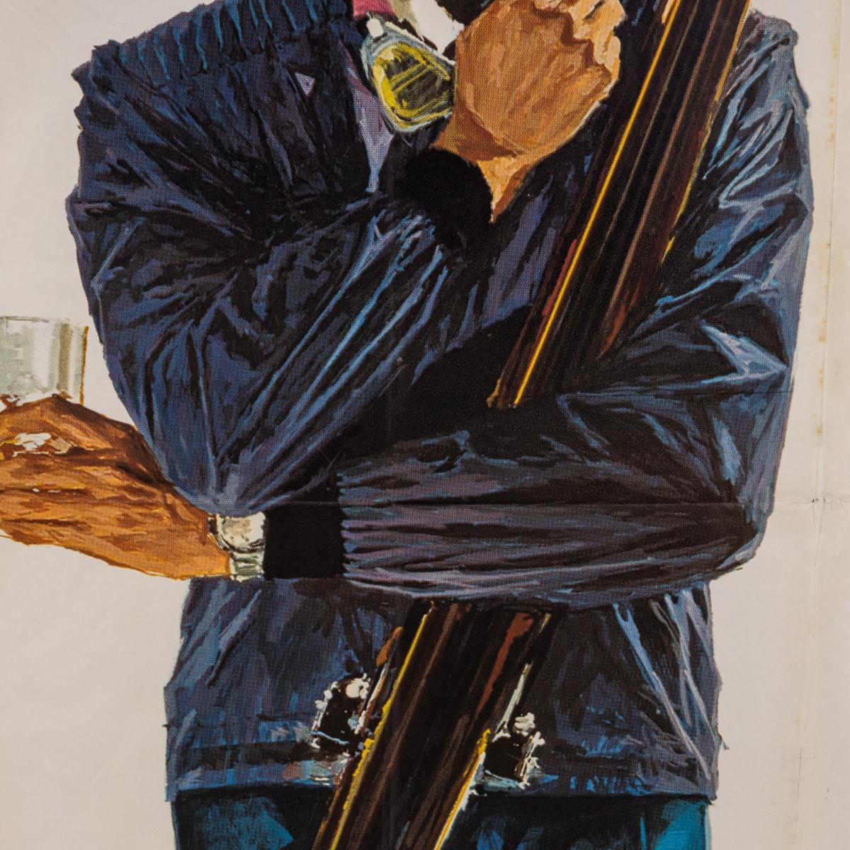 Original French Release James Bond On Her Majesty's Secret Service Poster c.1969 For Sale 3