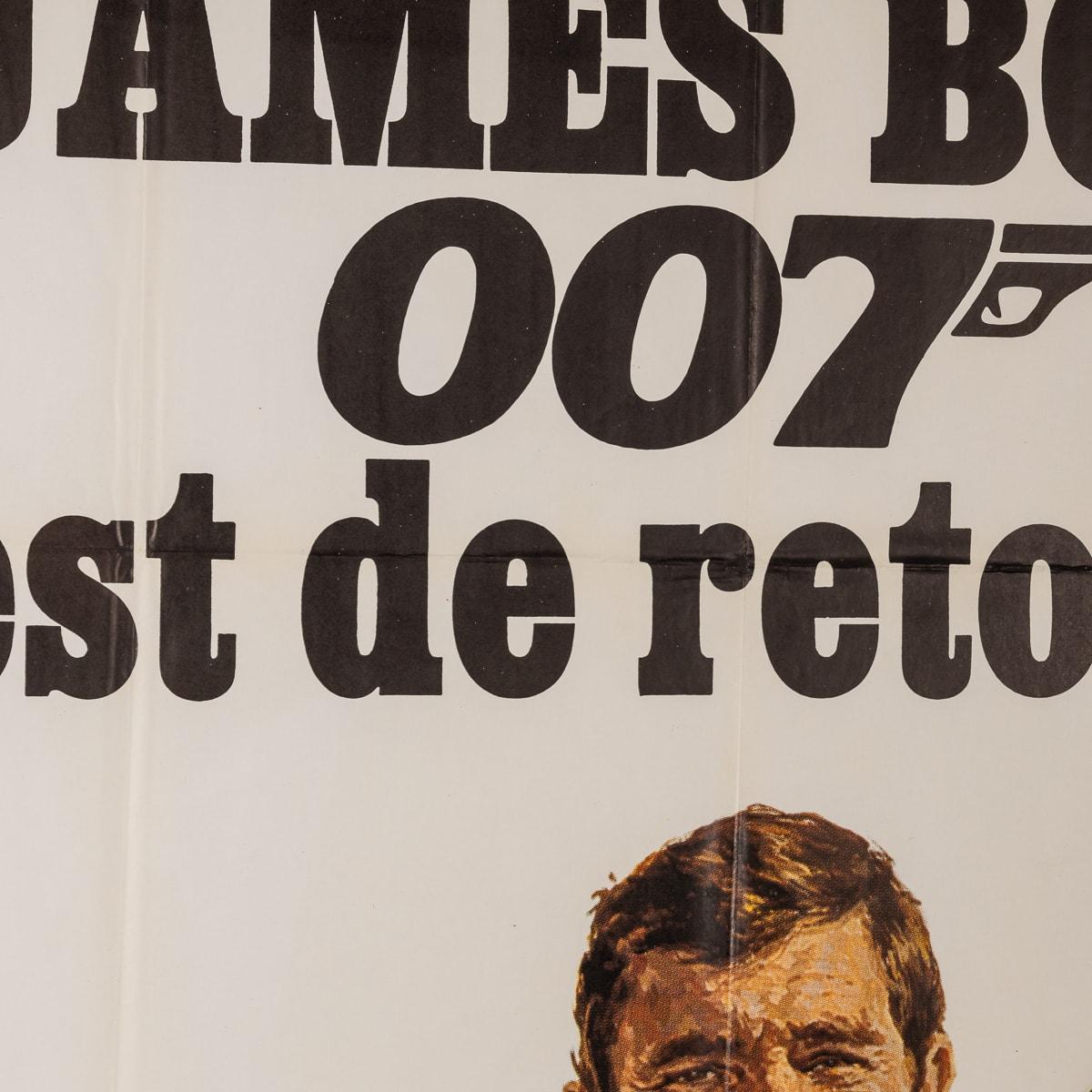 Original French Release James Bond On Her Majesty's Secret Service Poster c.1969 For Sale 9