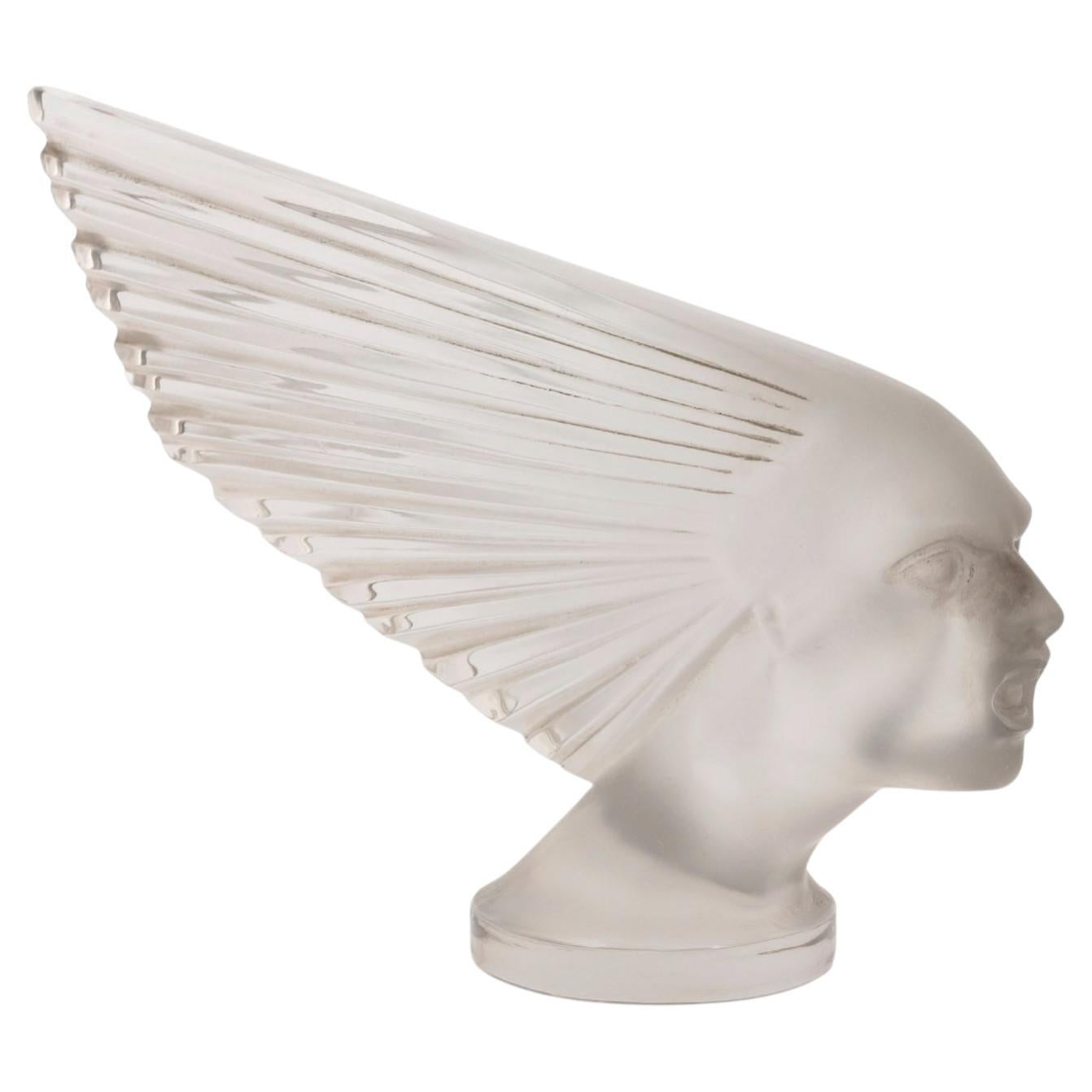 Original French René Lalique Victoire No. 1147 Car Mascot C. 1928