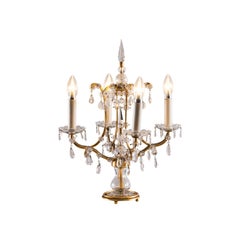 Original from 1905 Maria Theresien style Candelabra Table Lamp