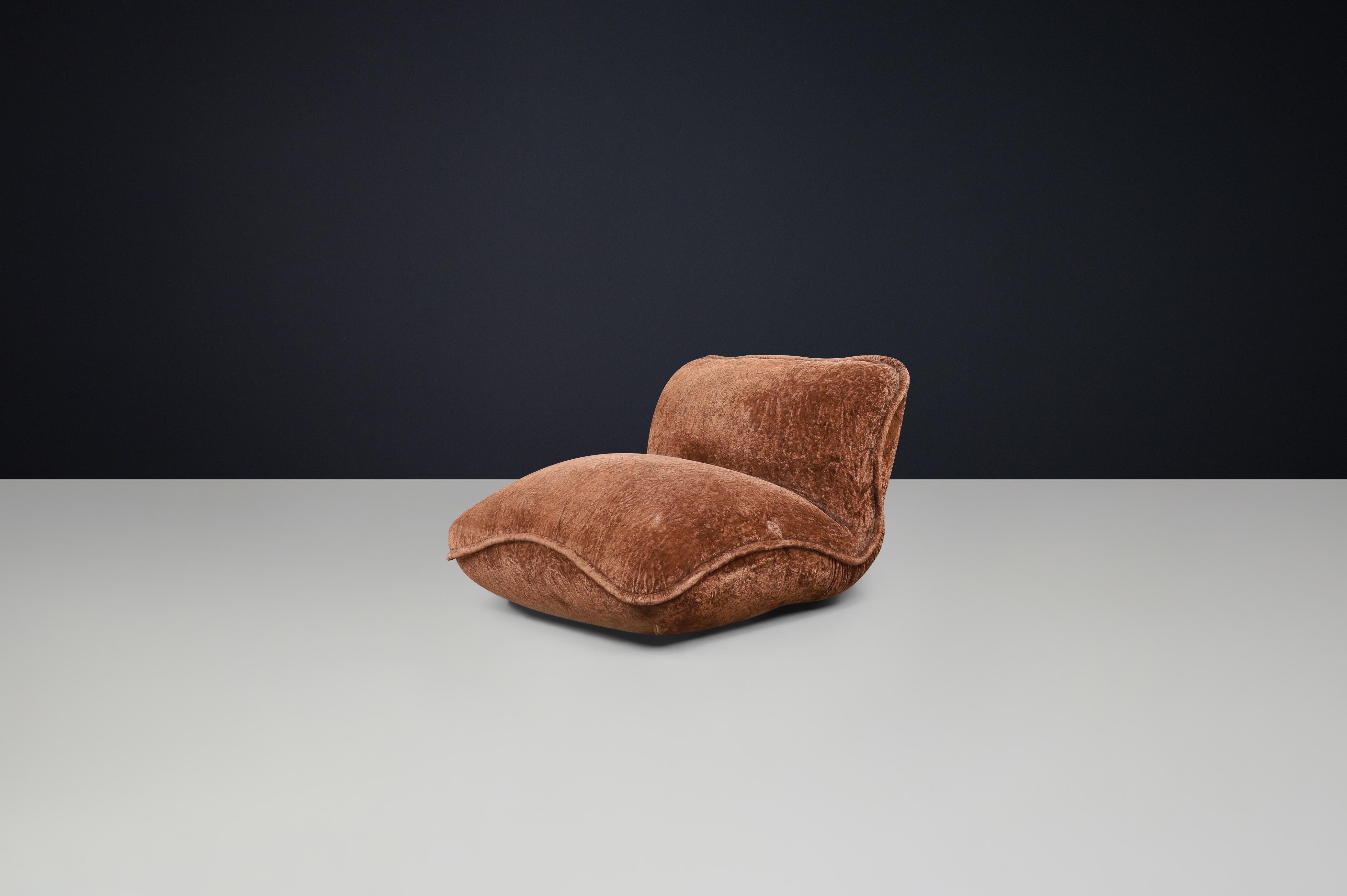 Original  Chaises longues 'Gena' par Claudio Vagnoni pour 1P, Italie, 1969 en vente 5