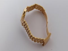 Original Geneve, DayDate Style 18 Karat Solid Gold Wristwatch President Bracelet