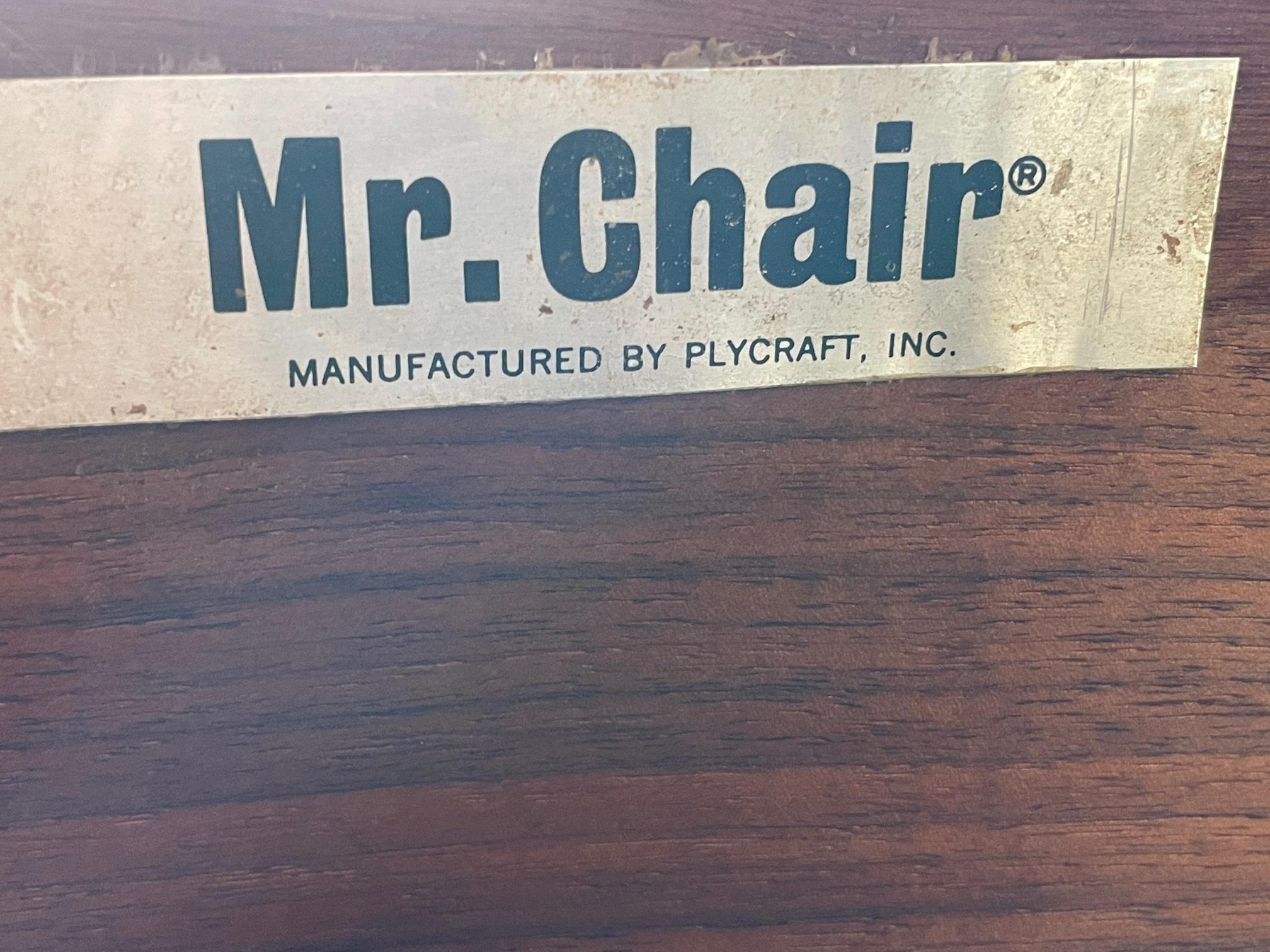Original George Mulhouser Mr. Chair for Plycraft 5