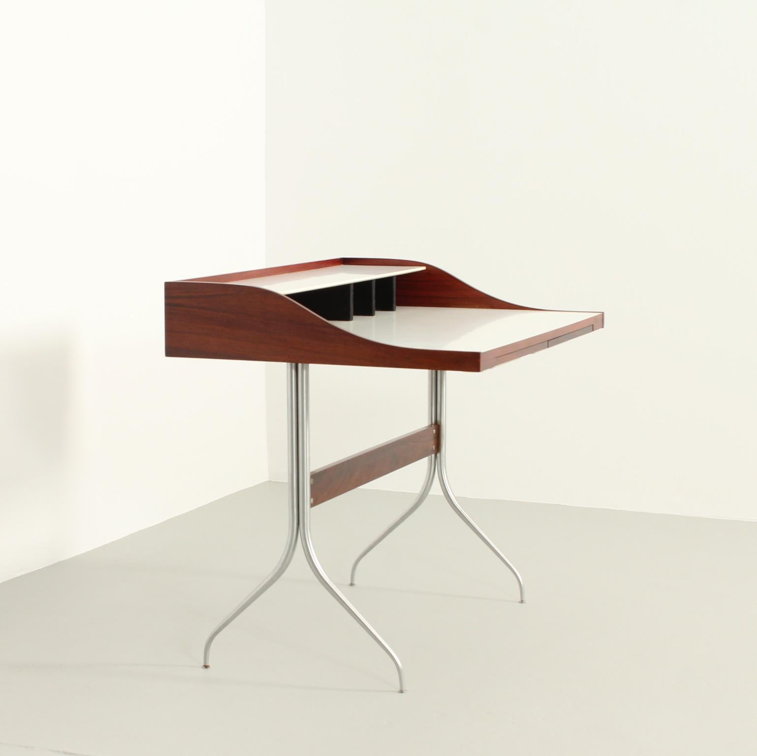 Mid-Century Modern Original George Nelson Swag Leg Desk for Herman Miller, 1954