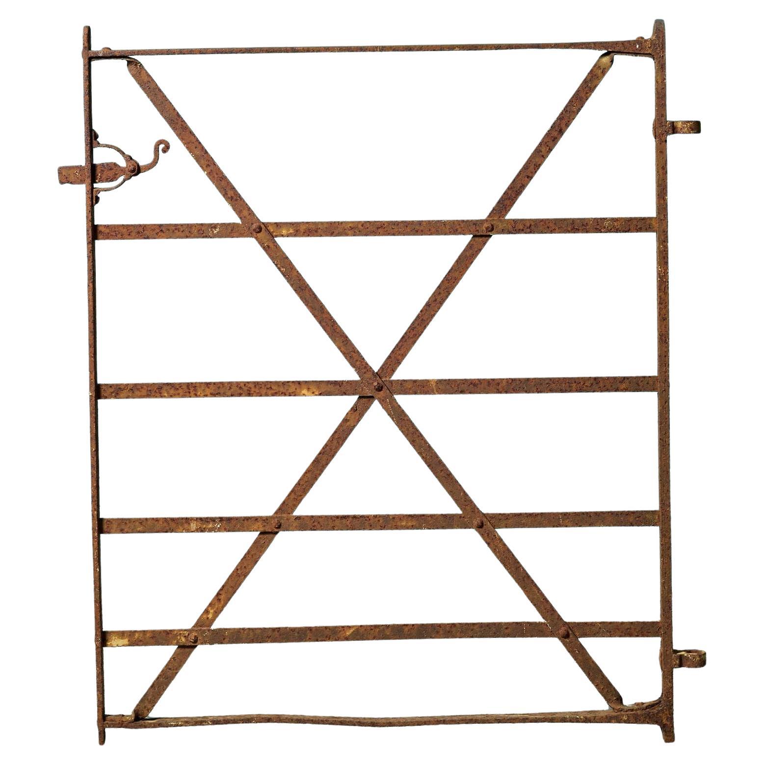 Original Georgian Strapwork Side Gate