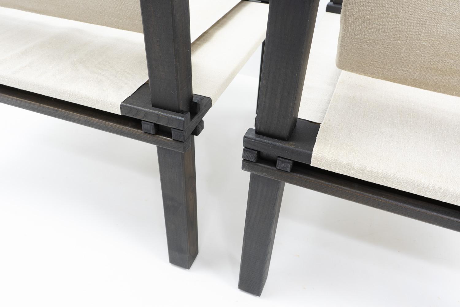 Original Gerd Lange “Farmer” Armchairs, Germany 1960s 5
