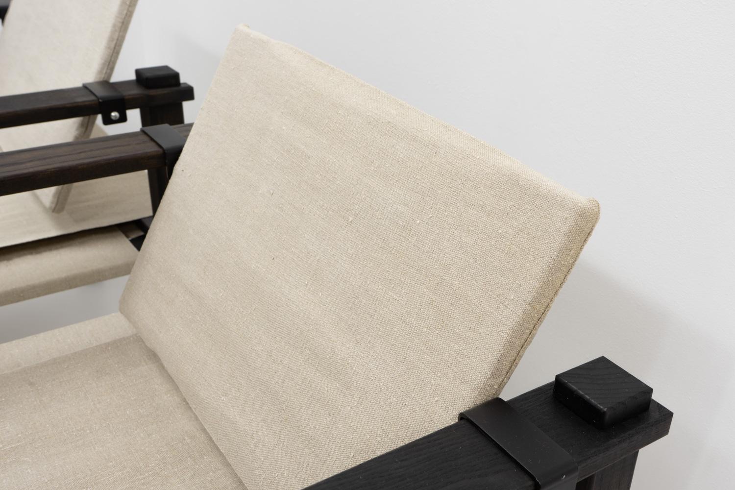 Original Gerd Lange “Farmer” Armchairs, Germany 1960s 2