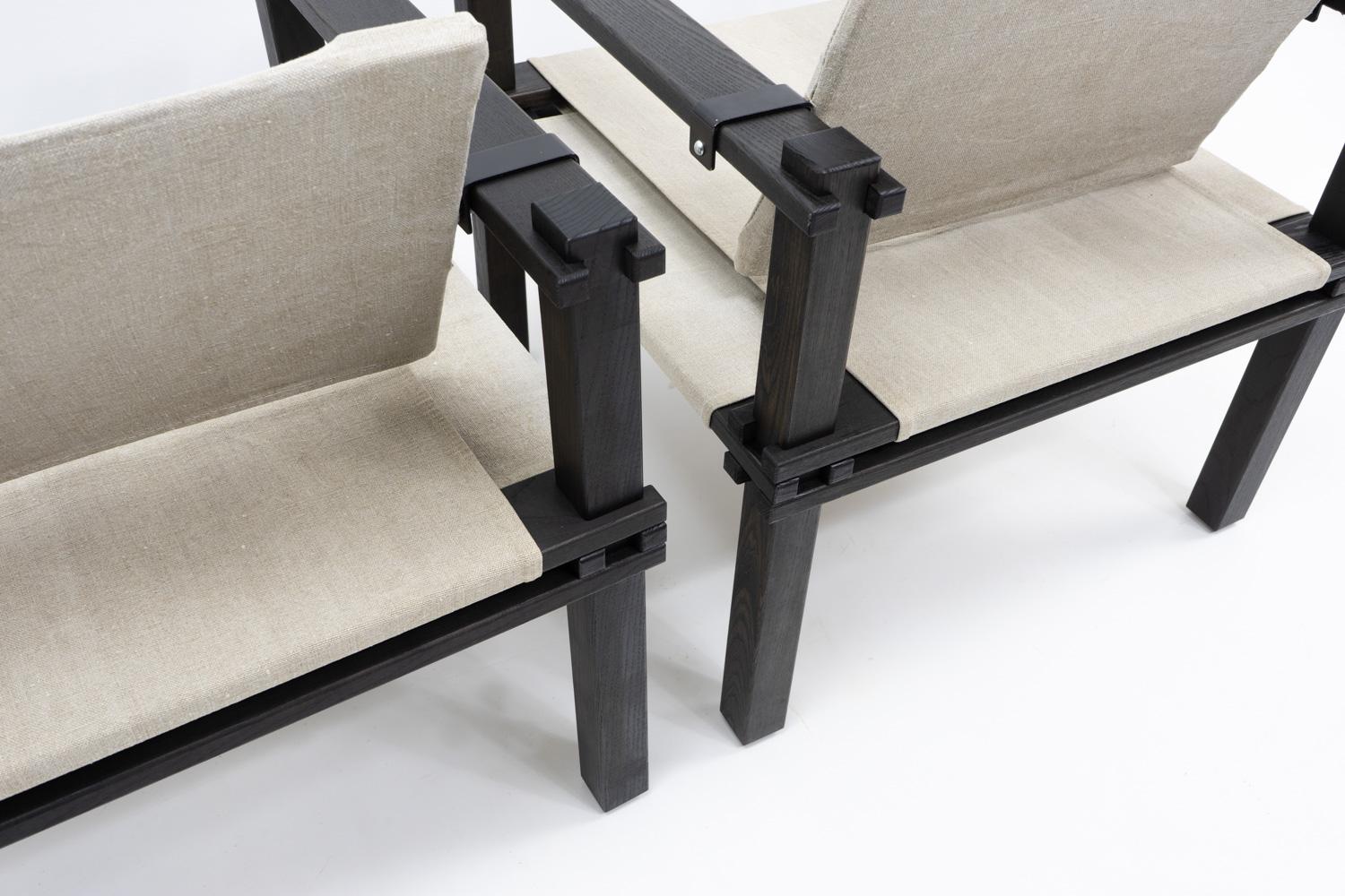 Original Gerd Lange “Farmer” Armchairs, Germany 1960s - Set of Two 4