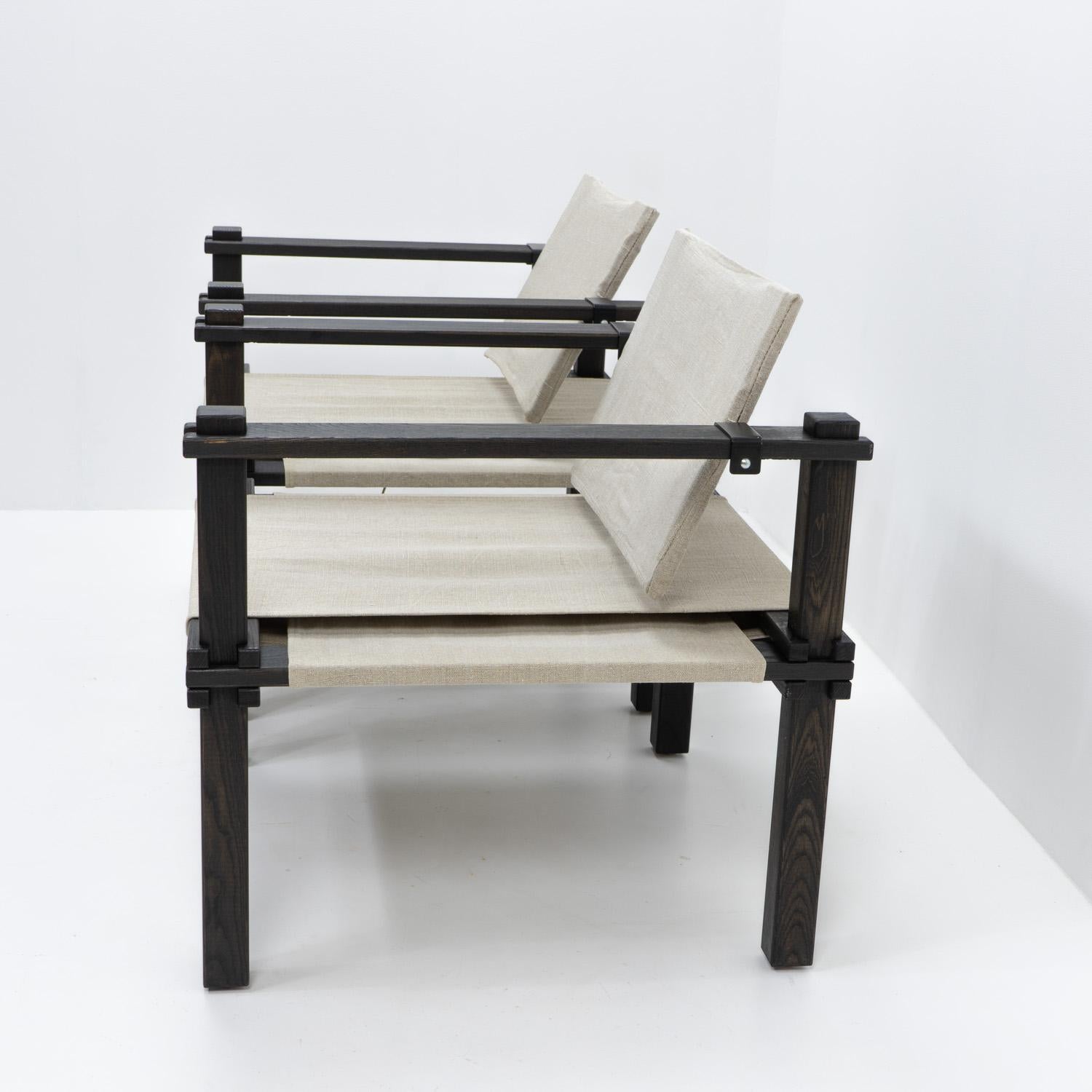 Ash Original Gerd Lange “Farmer” Armchairs, Germany 1960s - Set of Two