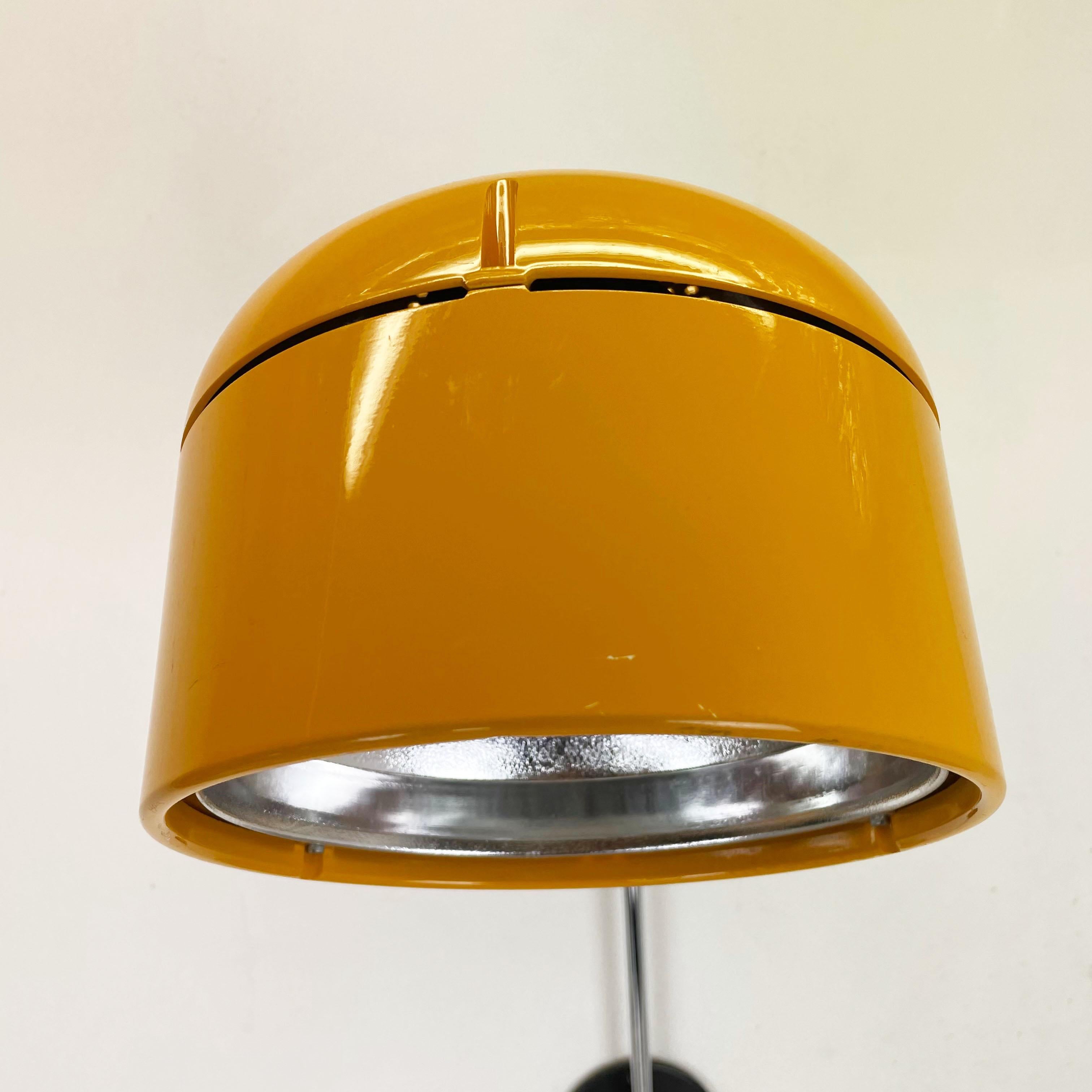Original German Space Age Yellow Wall Light Made by Staff, Germany For Sale 8