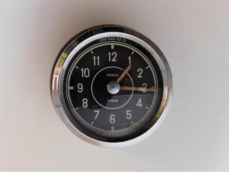 Original Germany Kienzle VDO MercedesBenz 190SL Clock at 1stDibs vdo