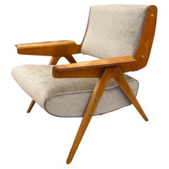 Original Gianfranco Frattini Lounge Chair Model 831 for Cassina