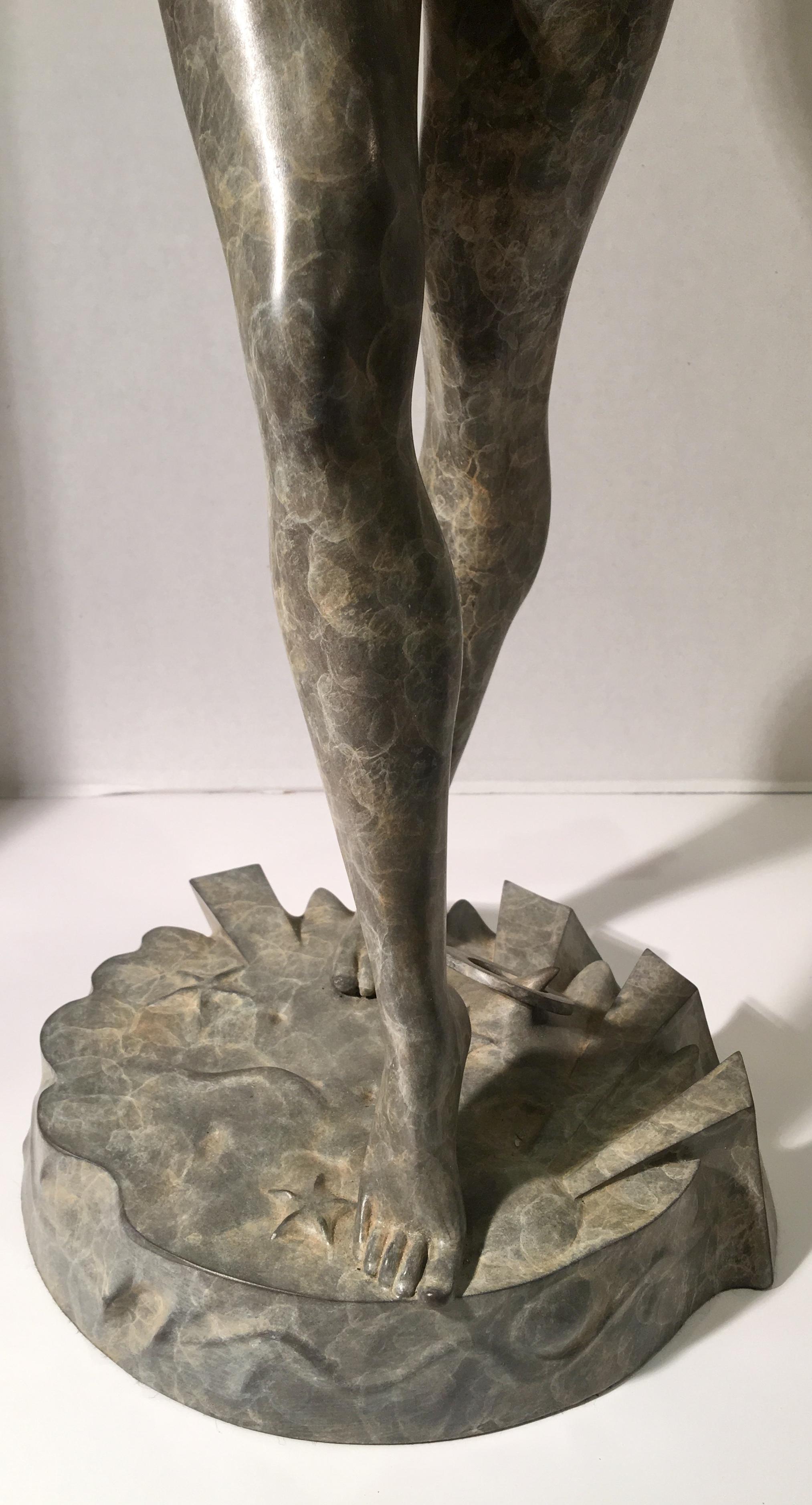 Original Gil Bruvel Erotic Bronze Sculpture, 