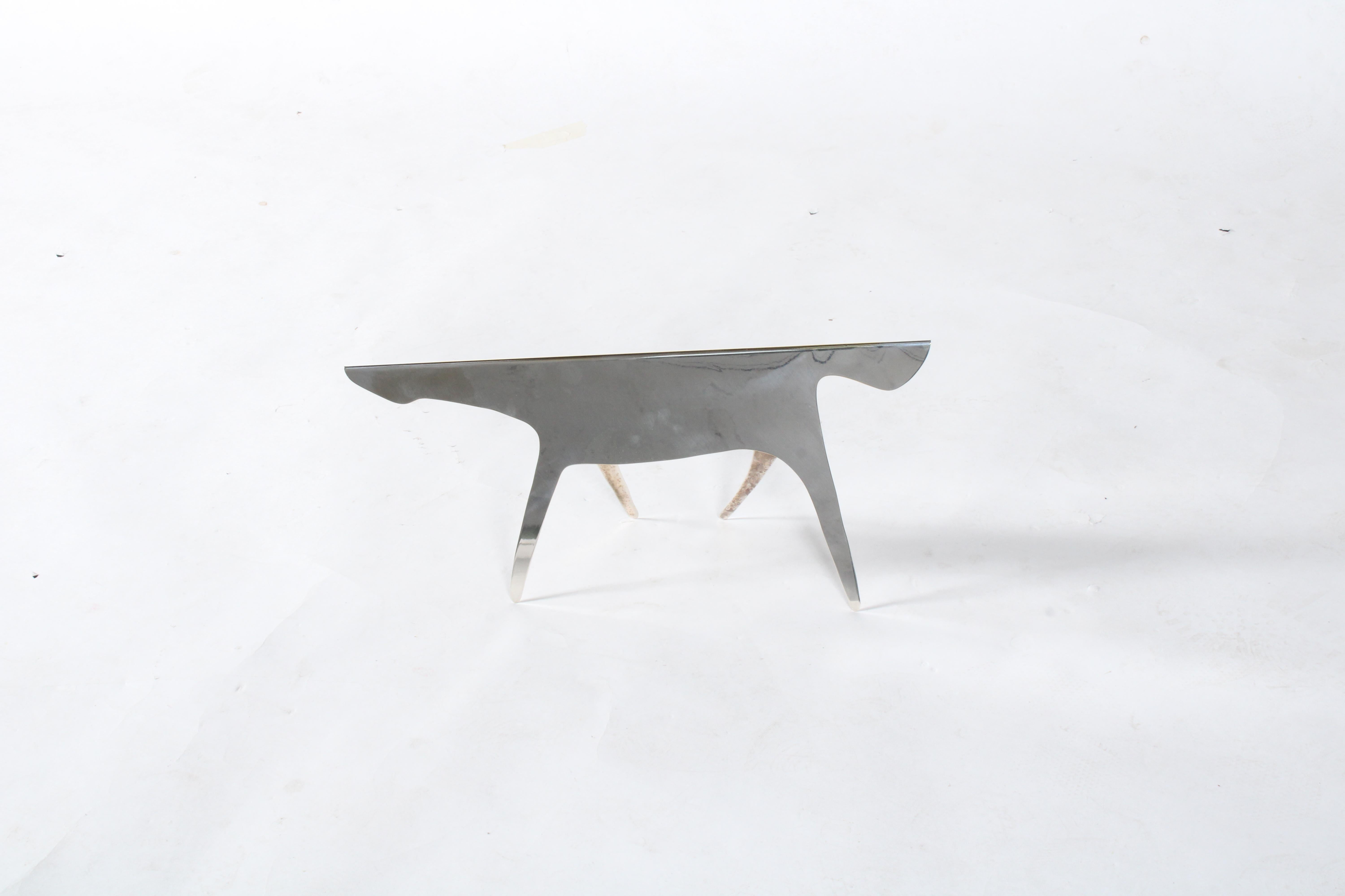 Stainless Steel Original Gio Ponti Sculpture Of A Horse * Free International Delivery