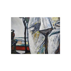 Original Giorgio Luppi Expressionism Oil Painting