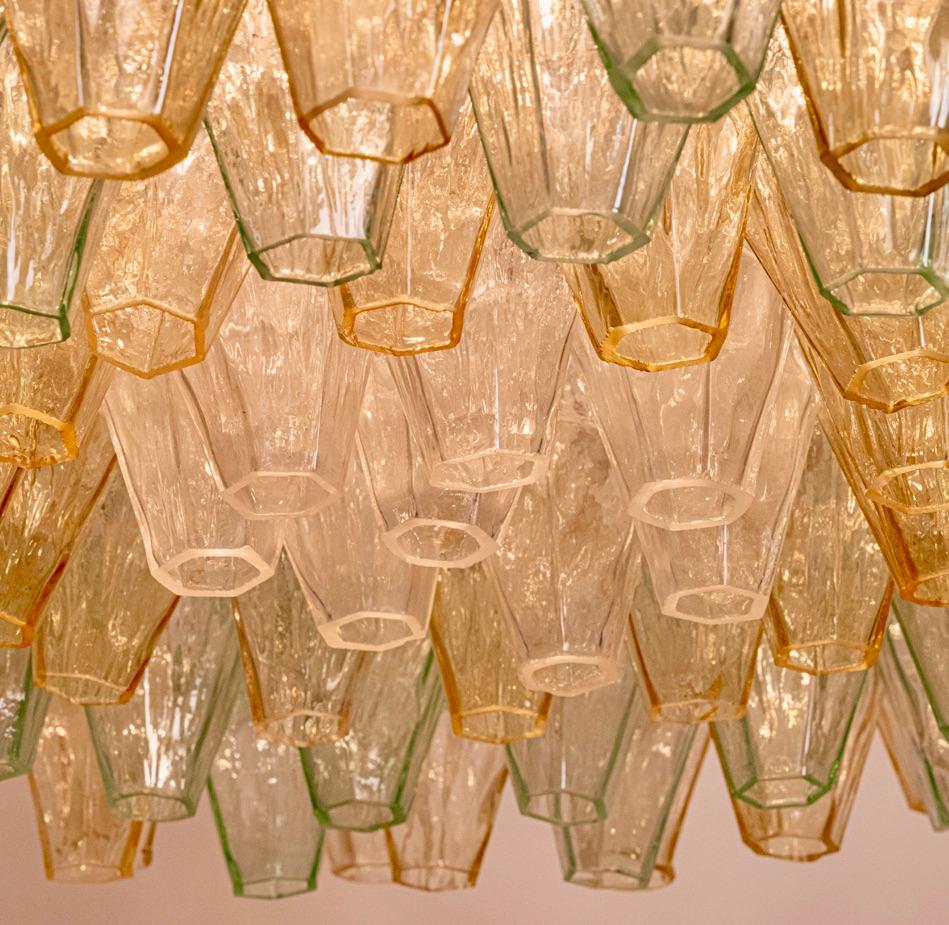 Lampadario originale in vetro Poliedri di Carlo Scarpa per Venini, Italia, c.C. 1960 in vendita 4