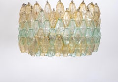 Original Glass Poliedri Chandelier by Carlo Scarpa for Venini, Italy, c.1960
