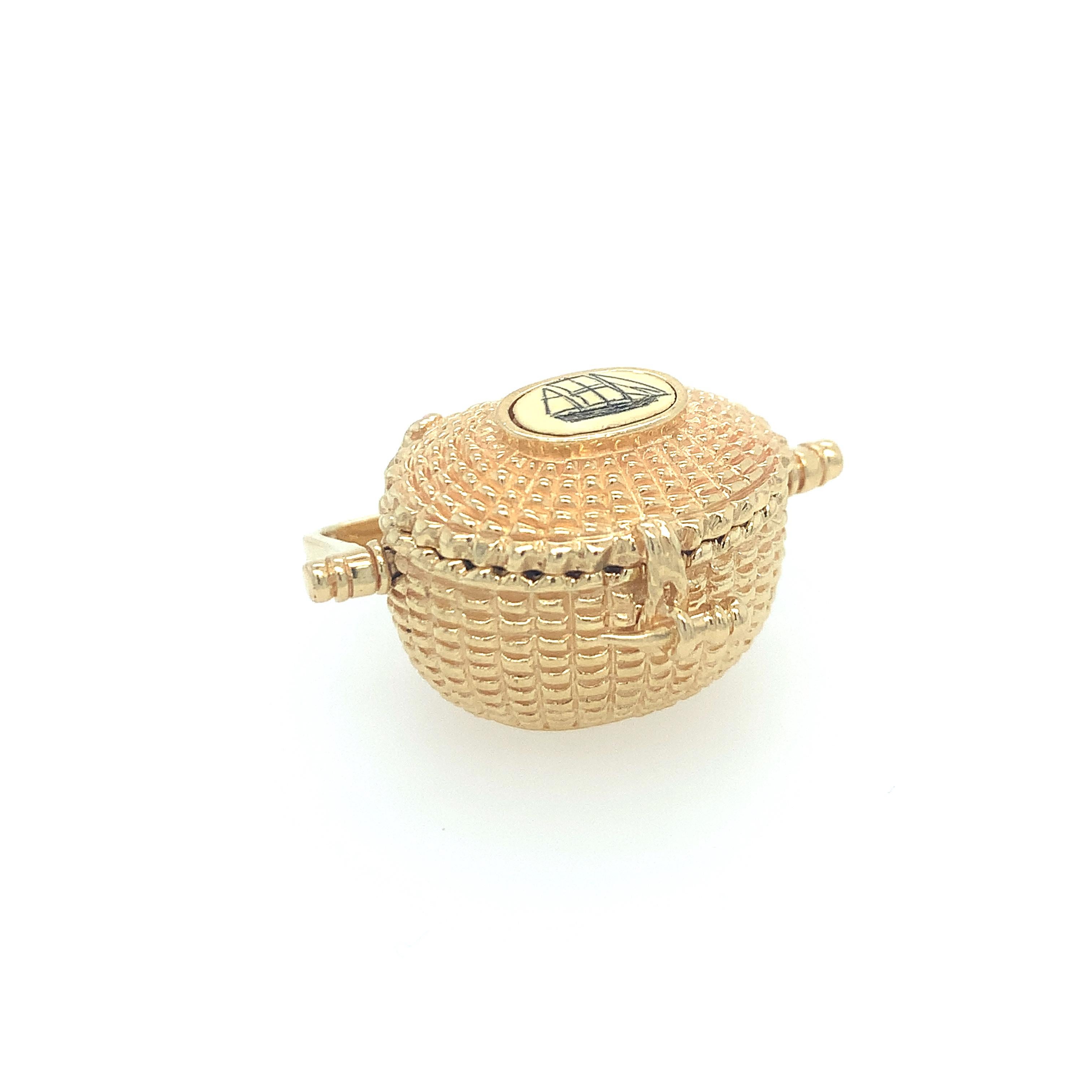 nantucket basket necklace penny