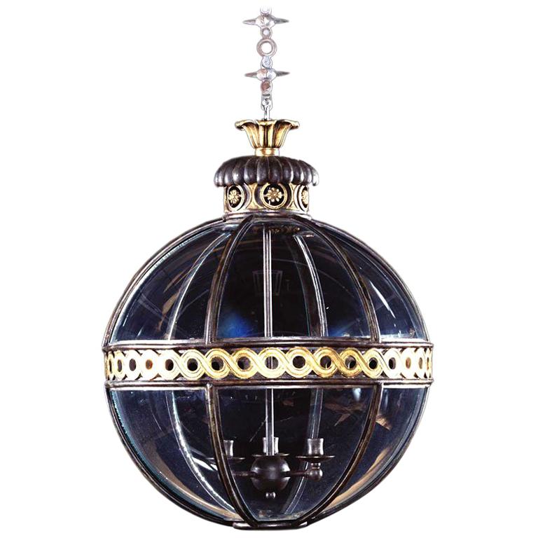 The Jamb Small Original Globe Lantern Victorian Lighting For Sale