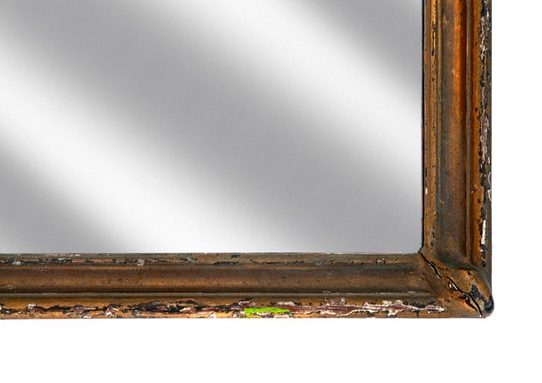 Original Gold Horizontal Batwing Mirror For Sale at 1stDibs gold