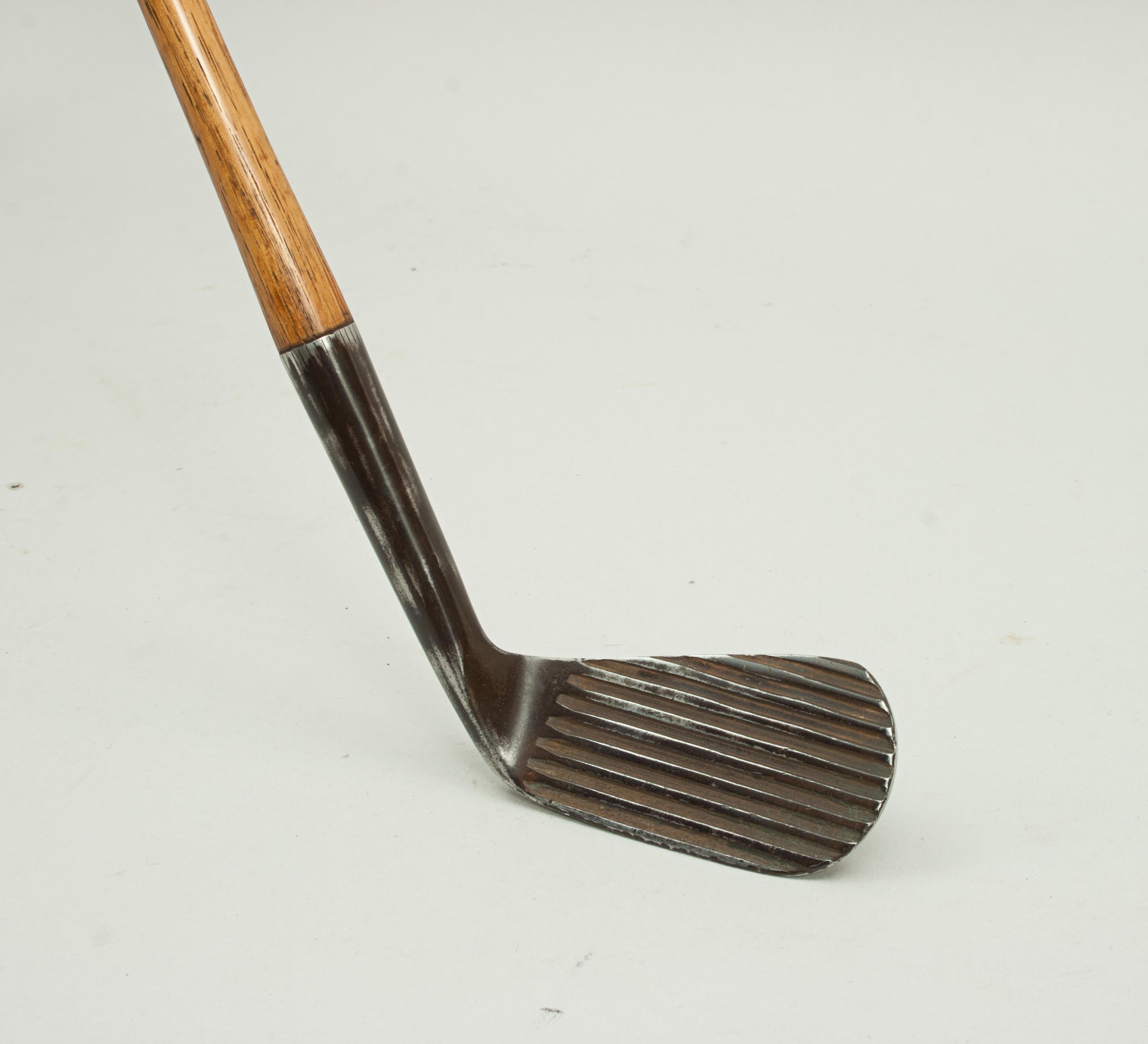 Original Golf Club Left Handed Ribbed Face Backspin Club For Sale 2