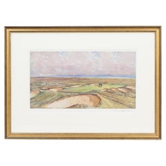 Original Golf Print By Harry Rountree, Princes Golf Club