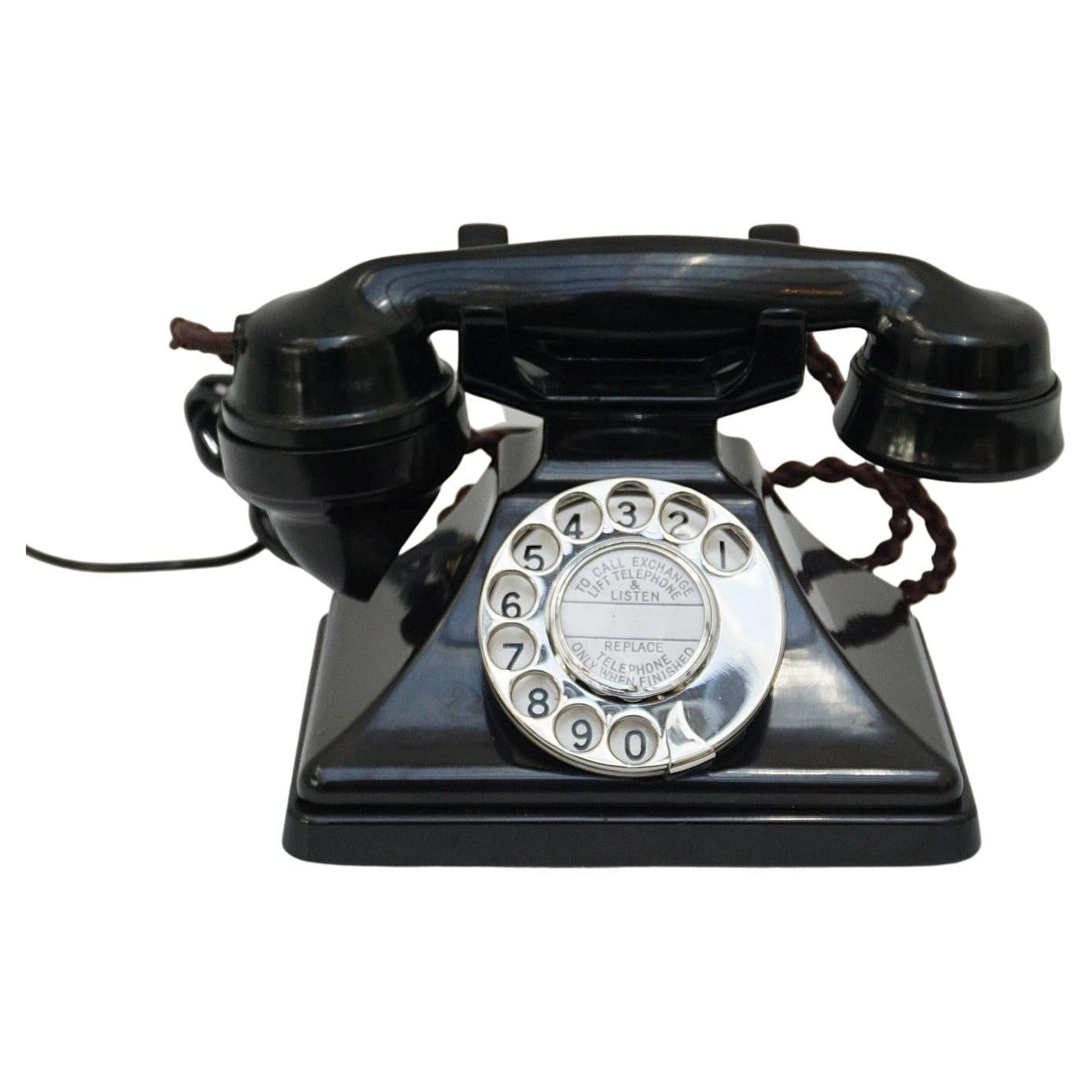 Vintage Bakelite Telephone IvoryColor Rare ！ ビンテージ ...