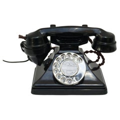 Original GPO Model 162F 1934 Black Bakelite Telephone