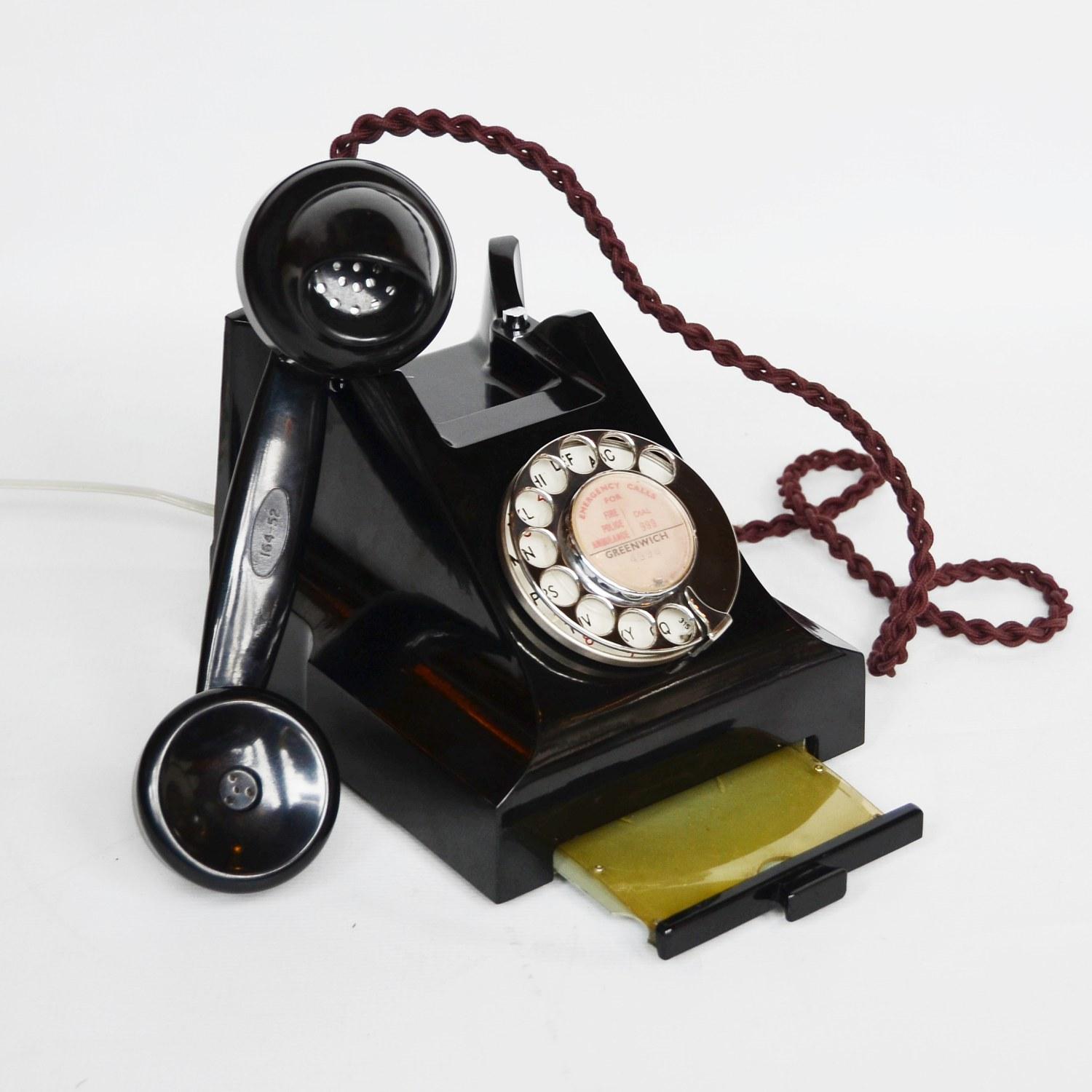 how to date a bakelite telephone