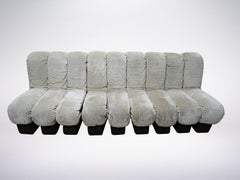 Original Great Condition De Sede Ds-600 Modular Sectional Non Stop Sofa, 1970s