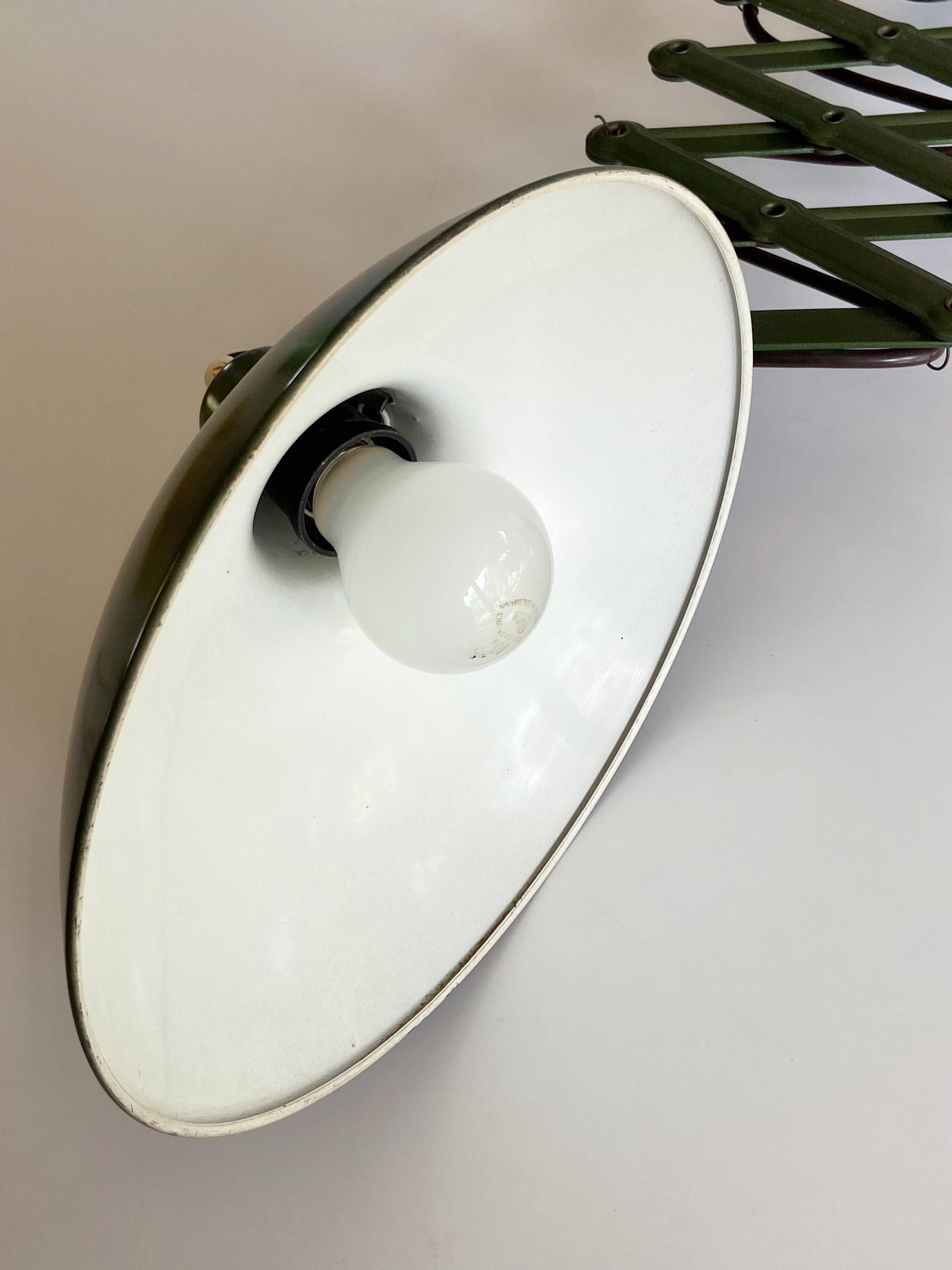 Original Green Christian Dell Wall Lamp 6719 by Kaiser Idell, Germany 3